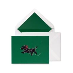 Kate Spade New York Deck The Paws Holiday Card Set -Paper Source 825466153035 2