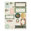 Winter Floral Stickers & Labels