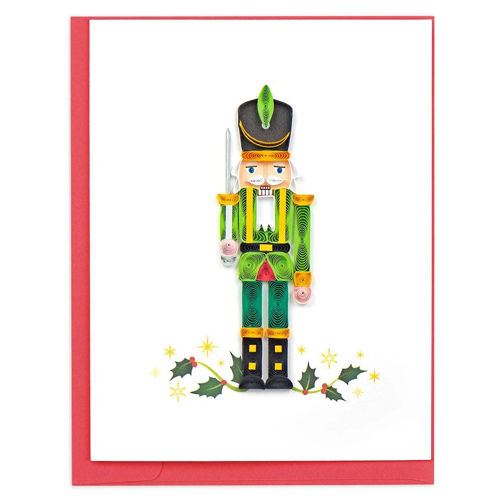 Quilling Nutcrackers Holiday Card Set 1 Quilling Nutcrackers Holiday Card Set