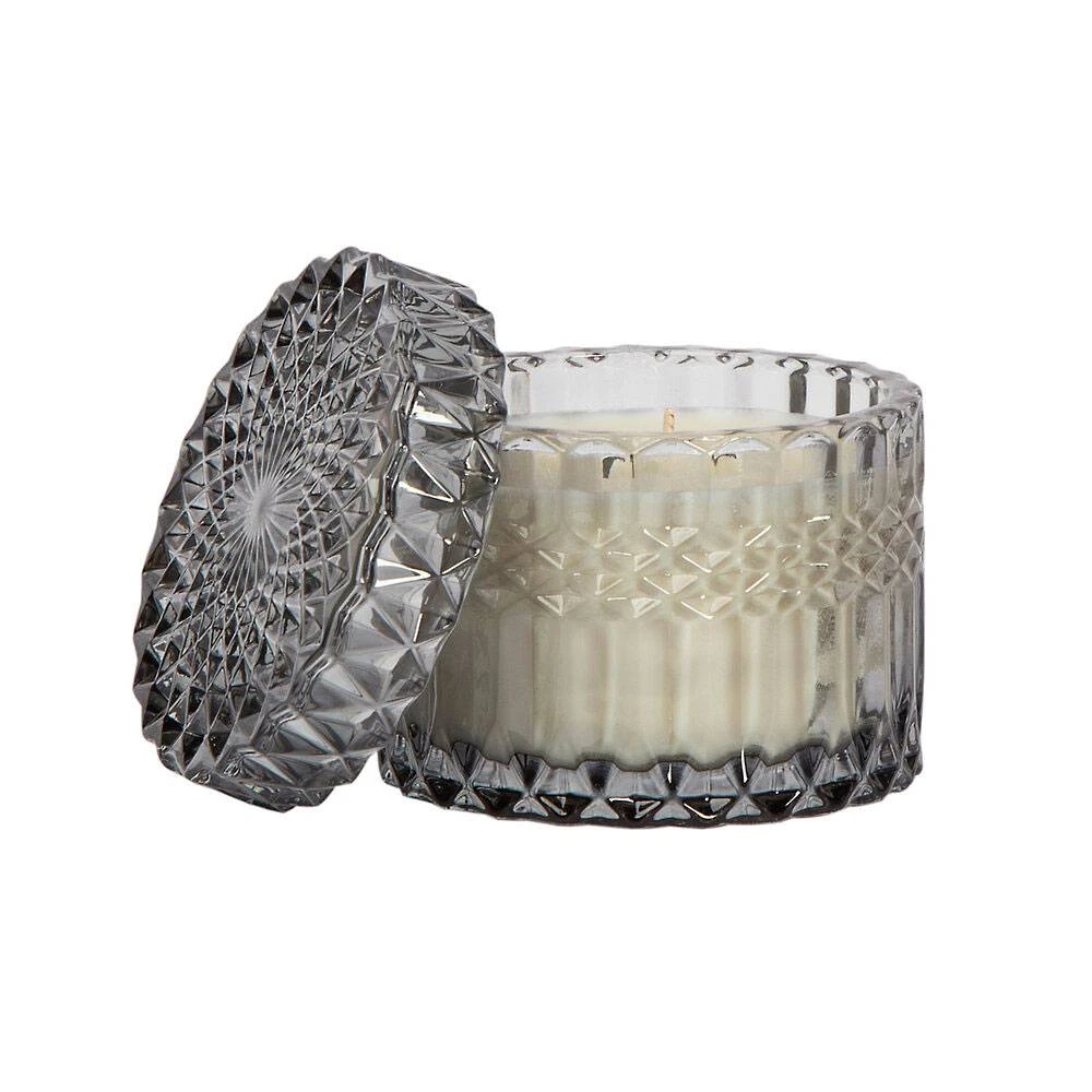 Grey Crystal Candle 1 Grey Crystal Candle