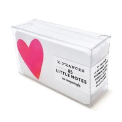 Big Heart Little Notes By E. Frances Paper
