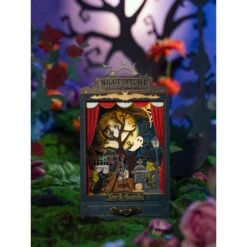 DIY Miniature House Kit: Dark Castle -Paper Source 850026738957 4