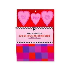 Pipsticks 14 Days Of Love Sticker Countdown