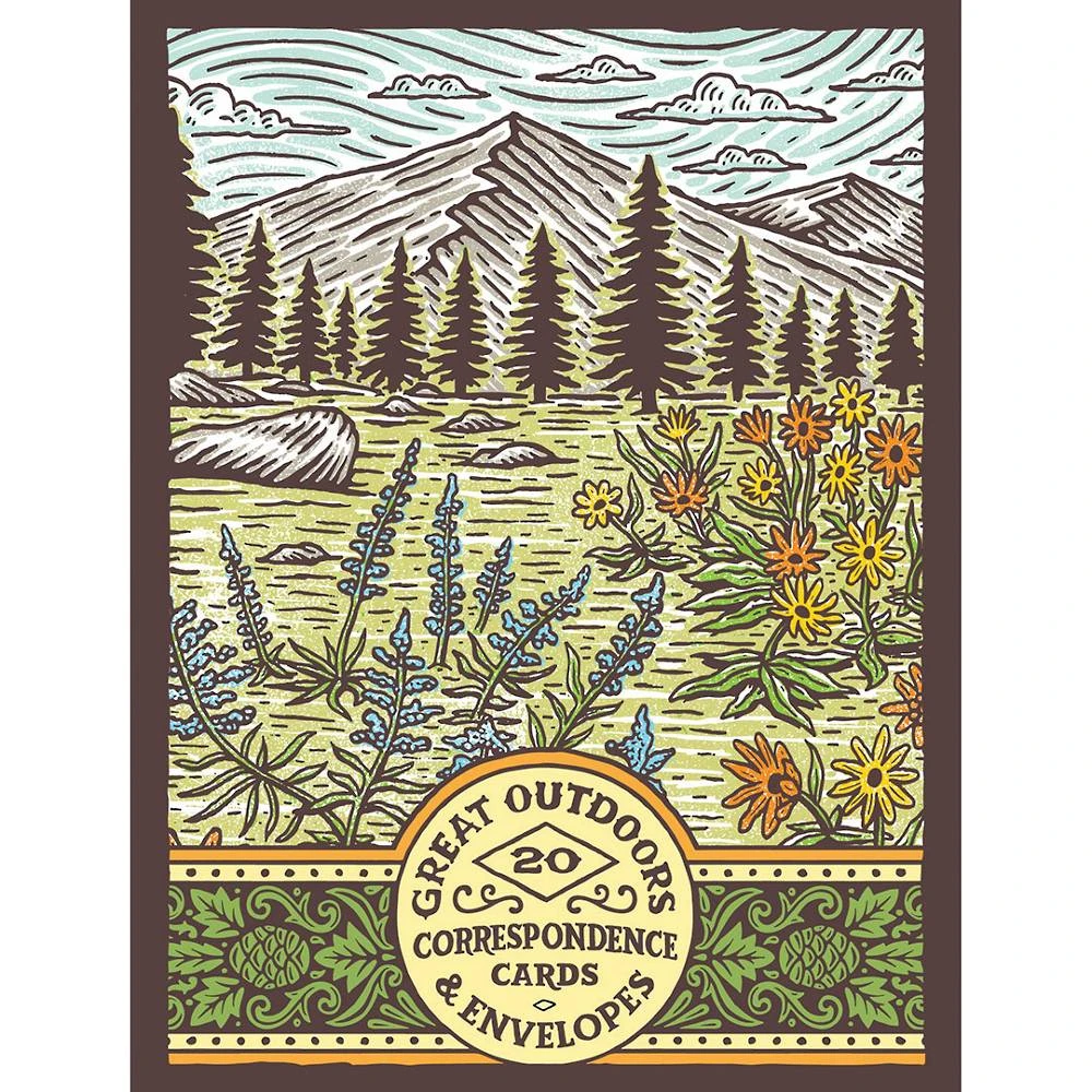 Great Outdoors Stationery Set 1 Great Outdoors Stationery Set