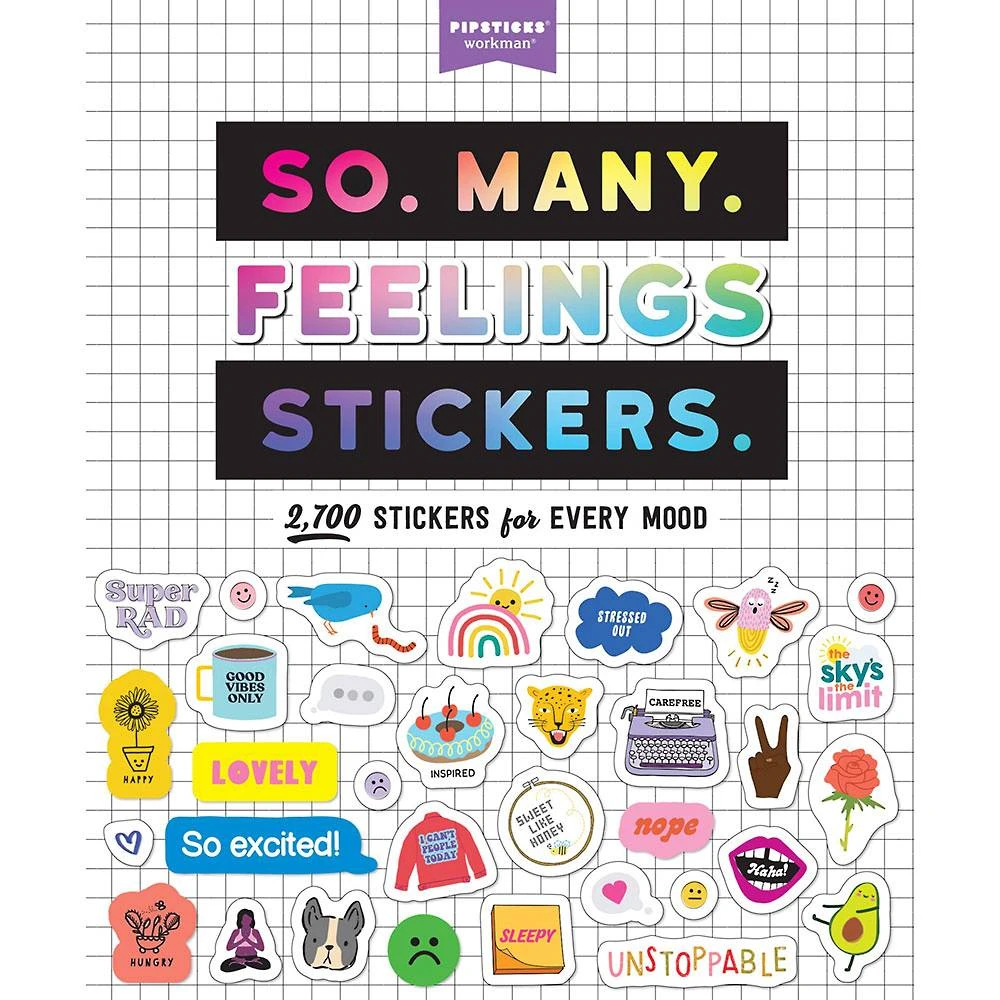 So Many Feelings Sticker Book 1 So Many Feelings Sticker Book