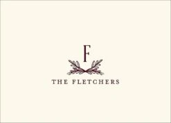 Laurel Monogram Stationery