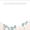 Soft Floral Stationery